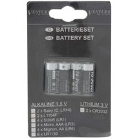 Ventura Alkaline-Batterien LR1 4er